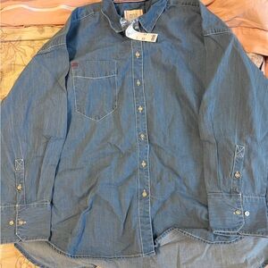 BDG Light Blue Casual Shirt